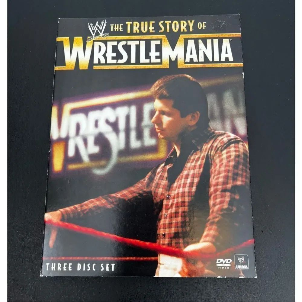 The true story of Wrestle Mania 3 disc set